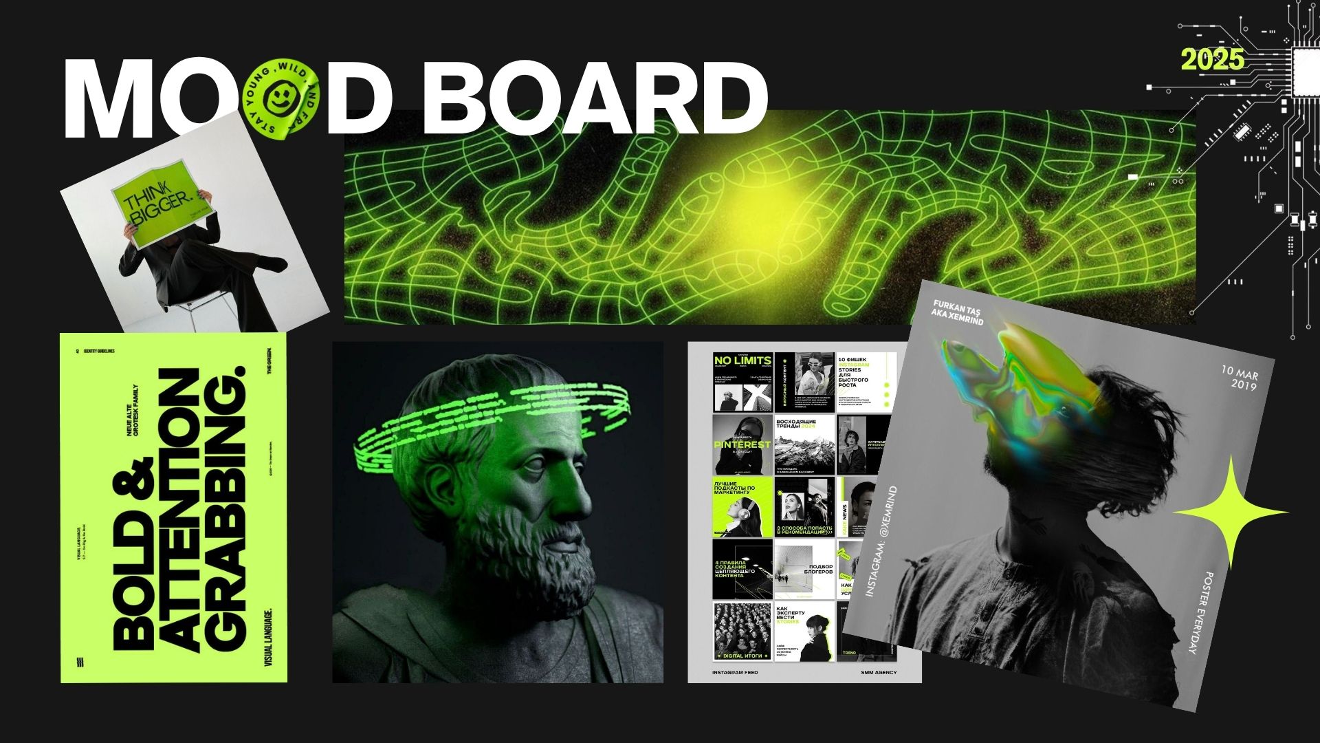 GenAI.Works content mood board slide